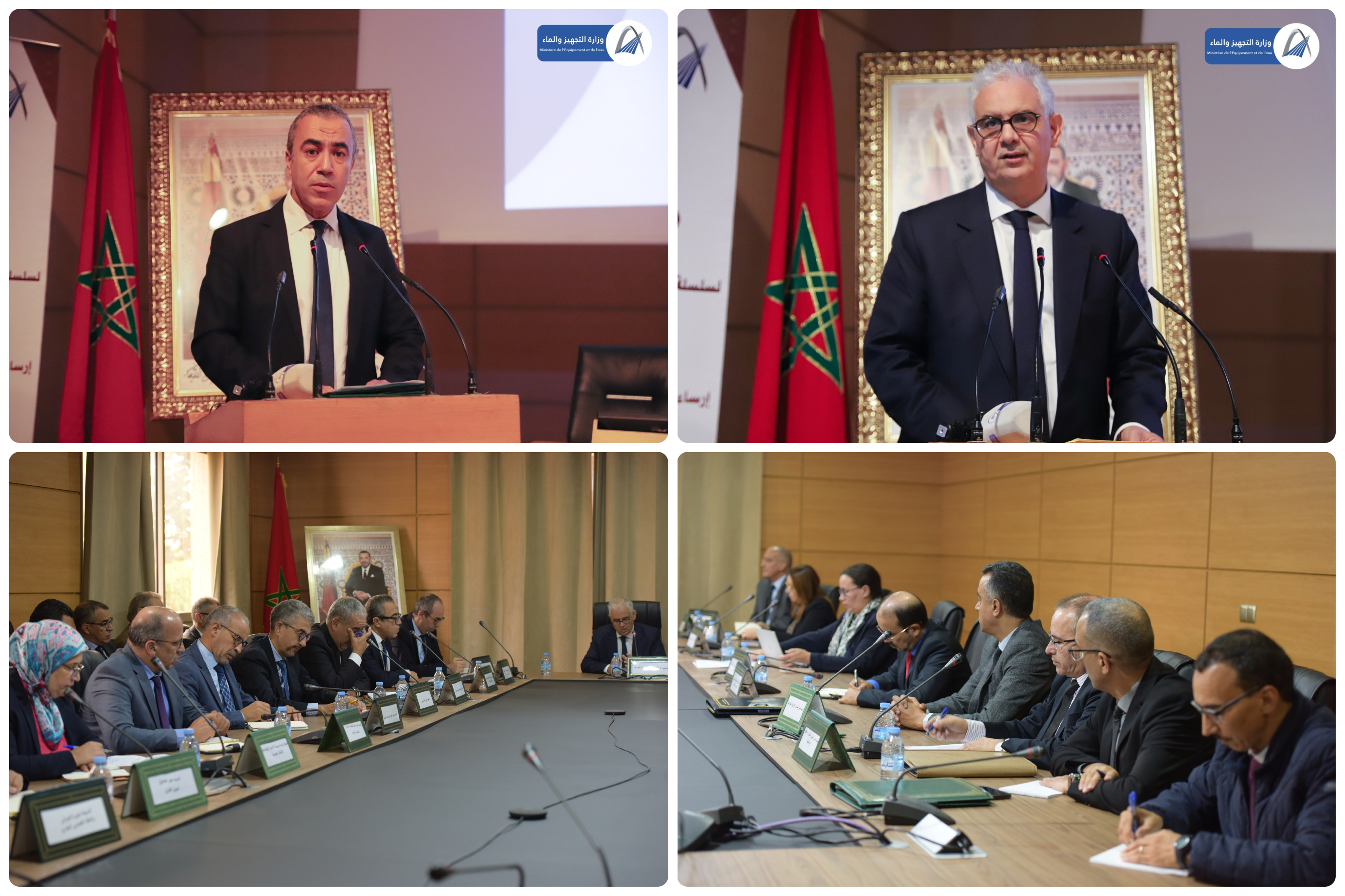 Conférence d’ouverture du cycle des conférences de l’EHTP au titre de l’année 2023-2024   Sous le thème : « Asseoir la souveraineté technologie et renforcer la maîtrise technique au Maroc », animée par Monsieur Nizar BARAKA, Ministre de l'Equipement et d